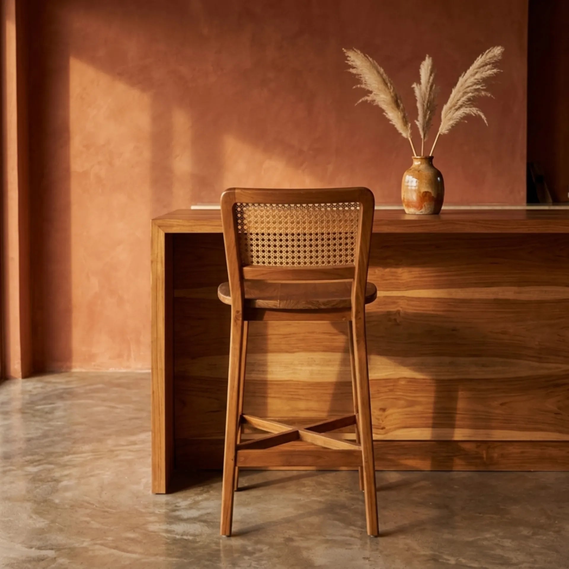 Bar Chairs & Cabinet