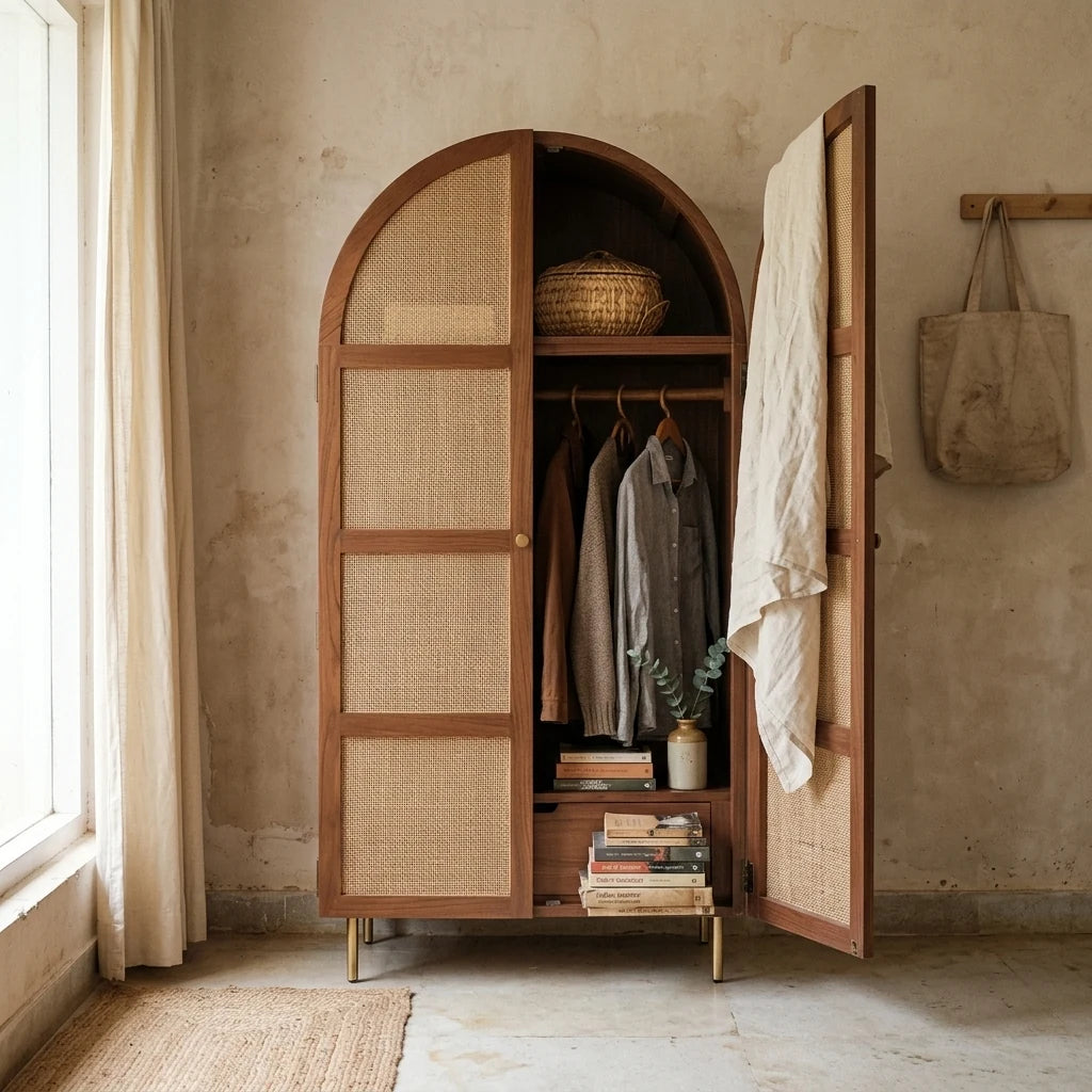 Raja - Rattan Cabinet — lifestyle
