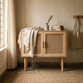 Ujj - Rattan Cabinet — lifestyle
