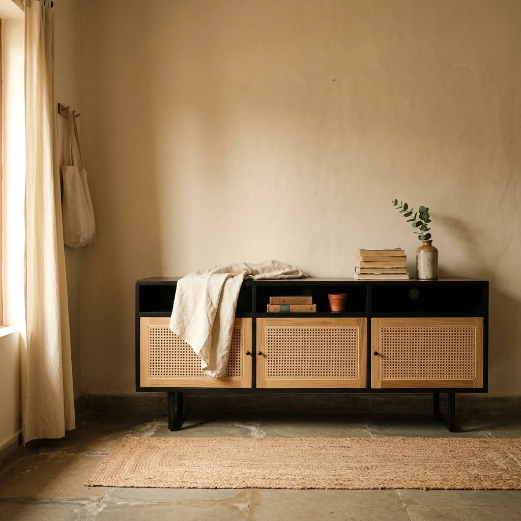 Elate - Rattan Entertainment Centres — lifestyle