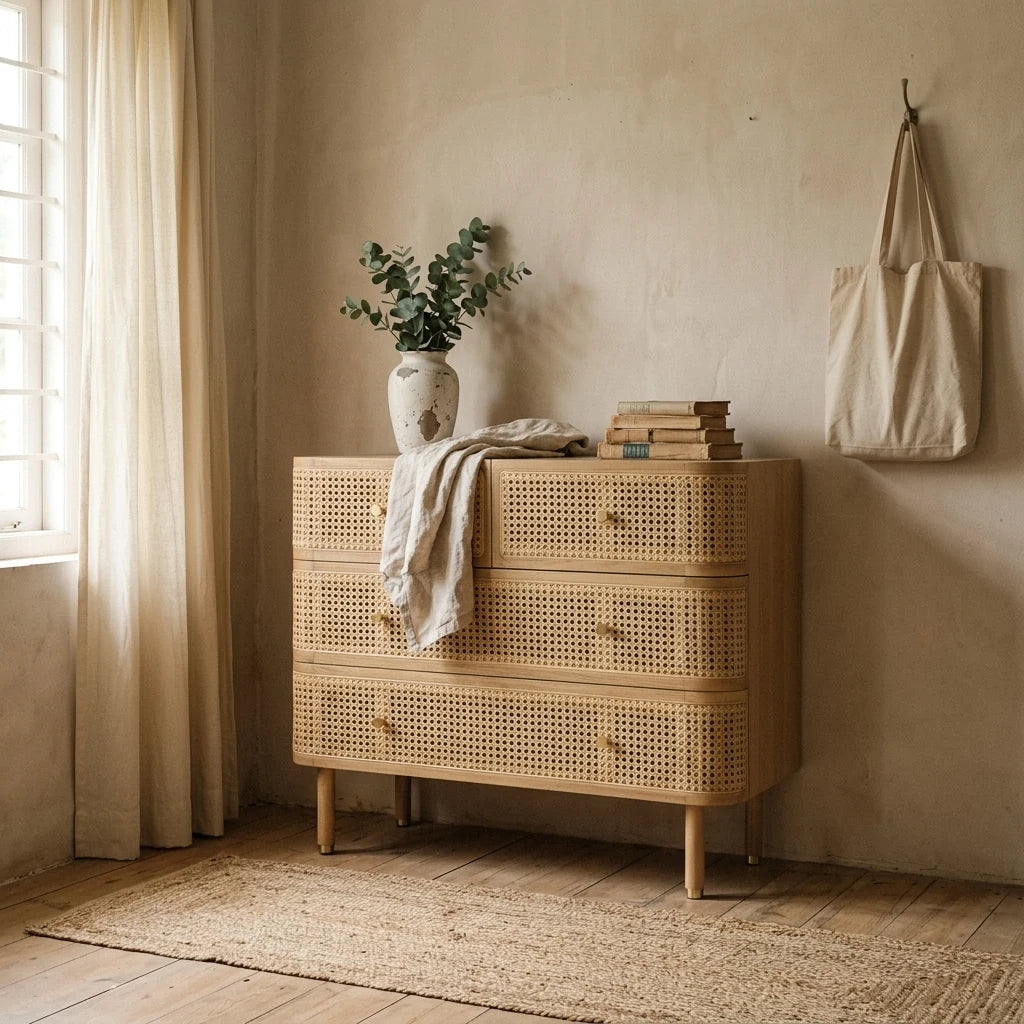 Lotusa - Rattan Drawers — lifestyle
