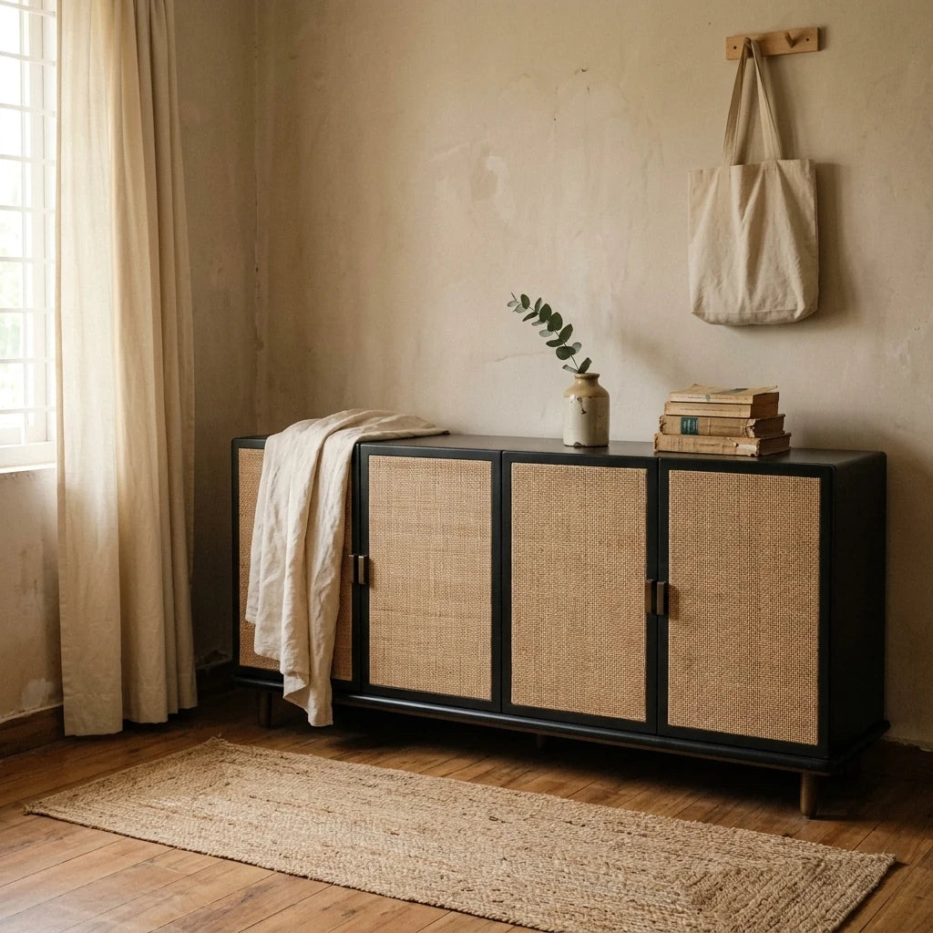 Masa - Rattan Cabinet — lifestyle