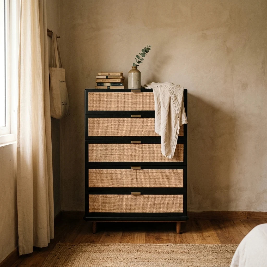 Paru - Rattan Drawers — lifestyle