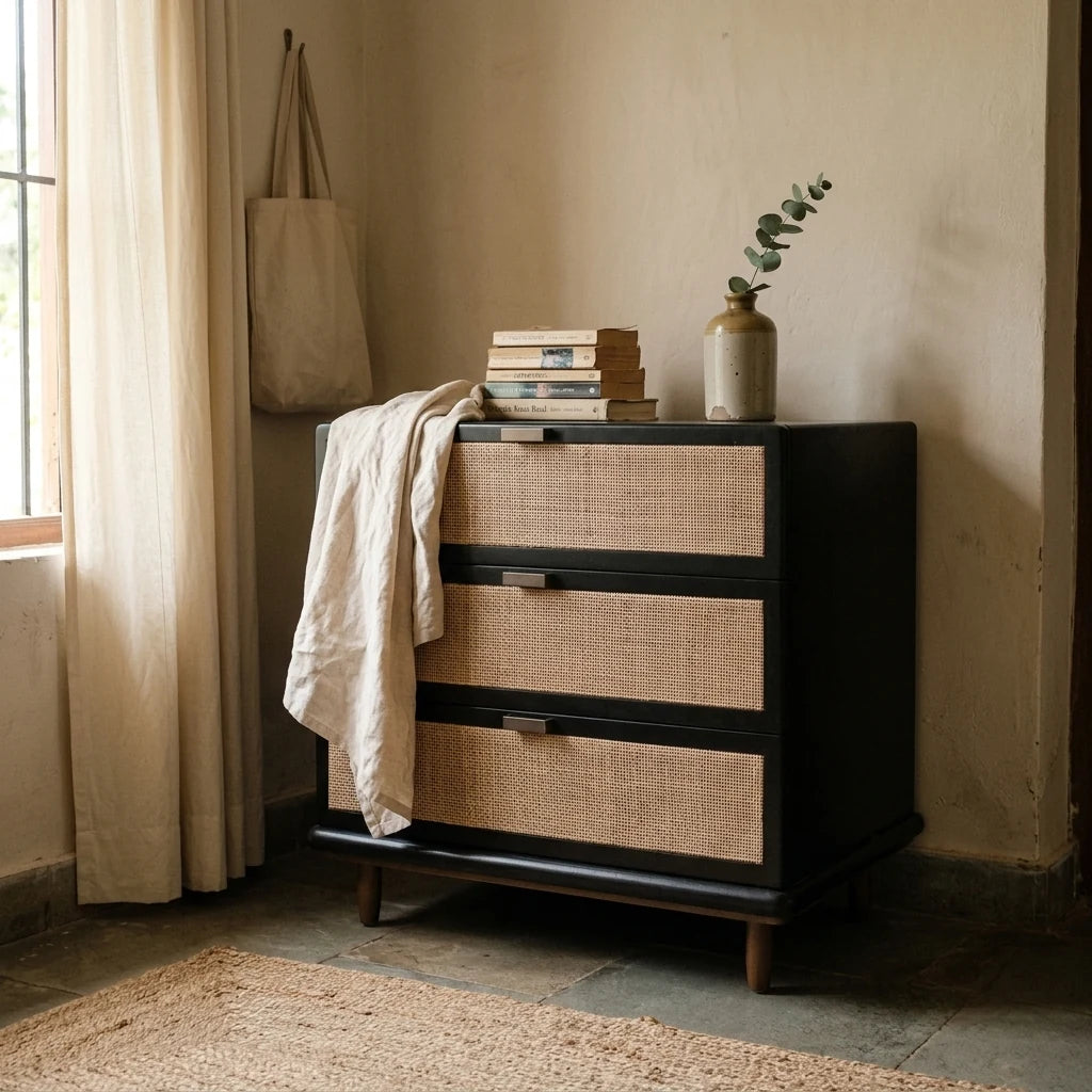 Kadal - Rattan Drawers — lifestyle
