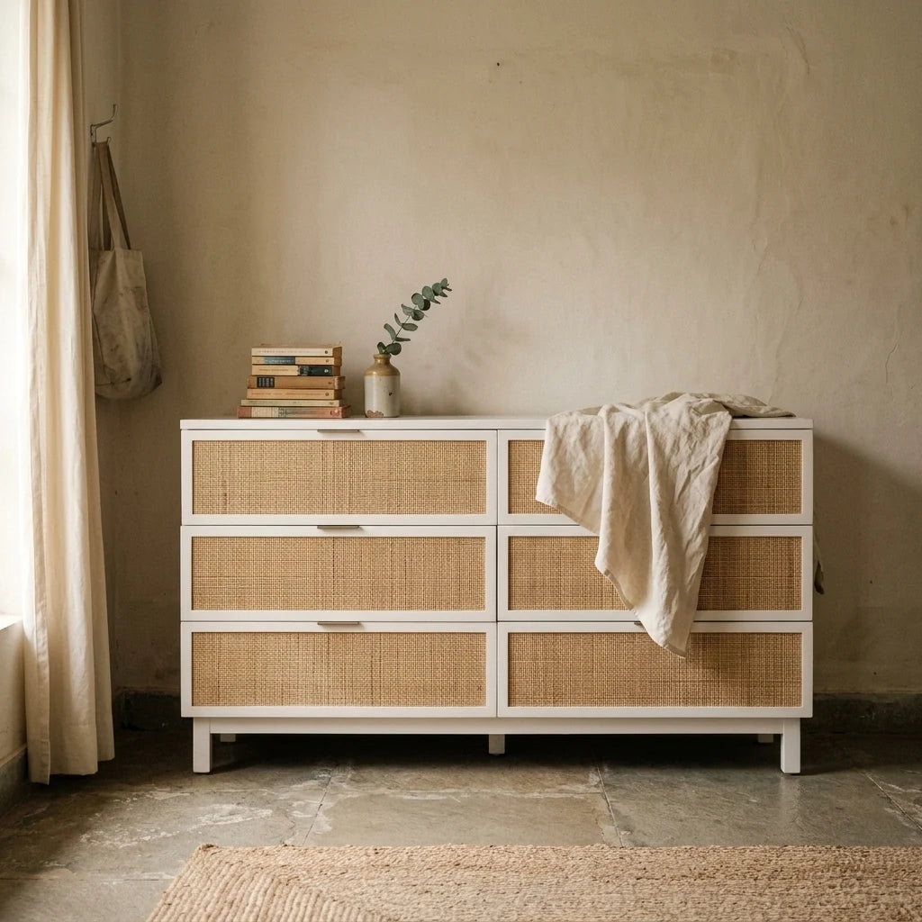 Jadelin - Rattan Drawers — lifestyle