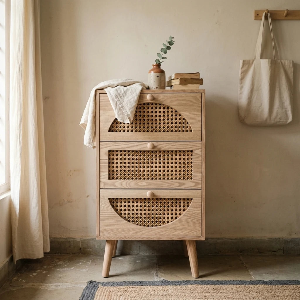 Sakura - Rattan Drawers — lifestyle