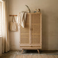Chikan - Rattan Cabinet — lifestyle
