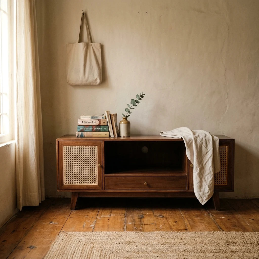Halo - Rattan Entertainment Centres — lifestyle
