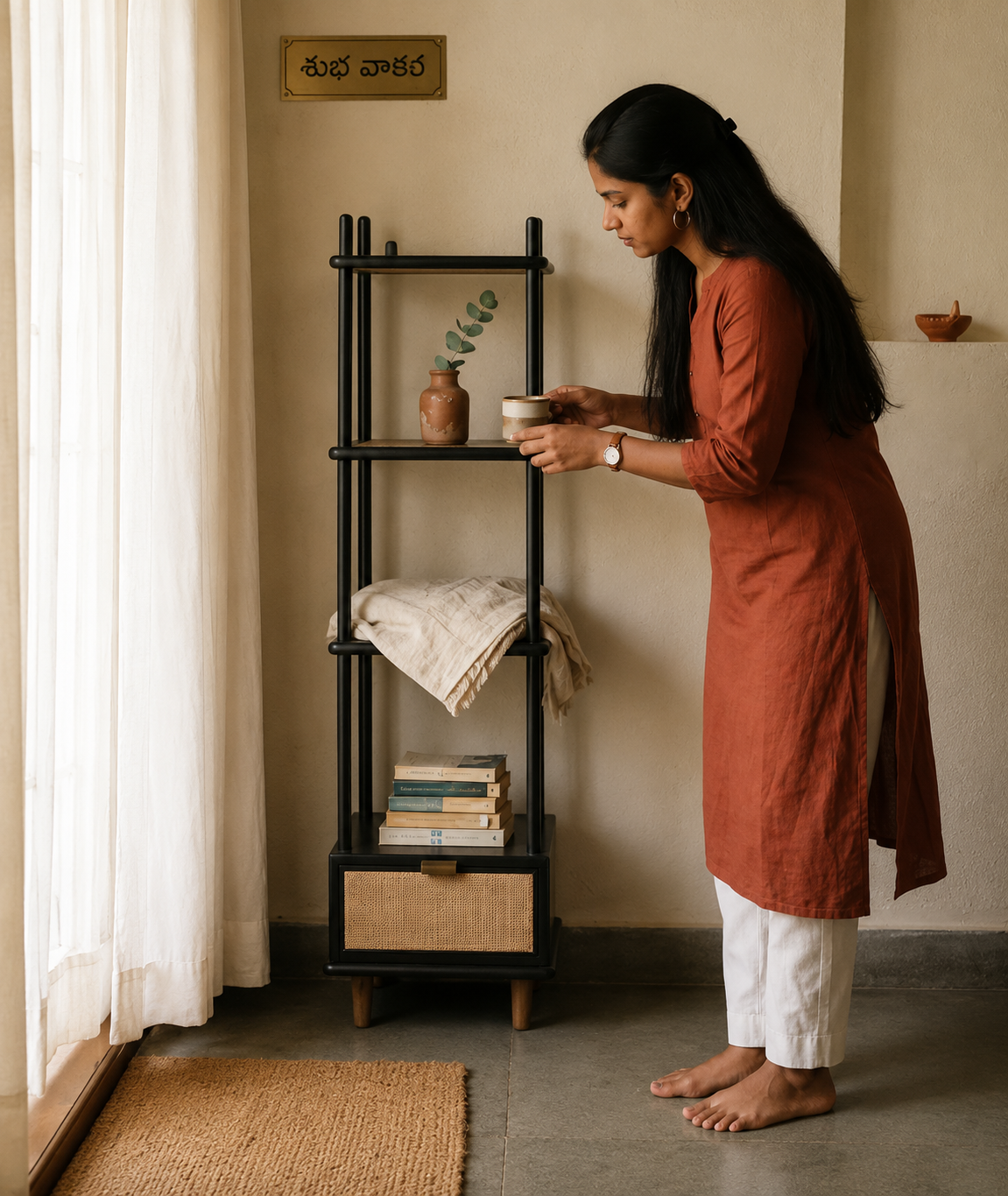 Pash - Rattan Cabinet