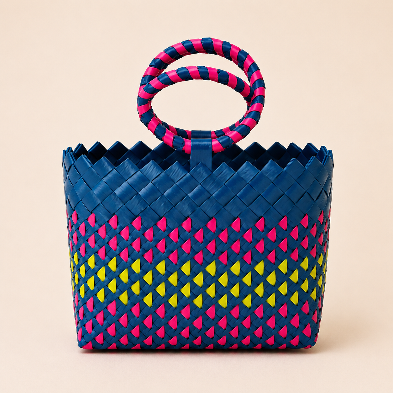 Palm Weave Gift Basket