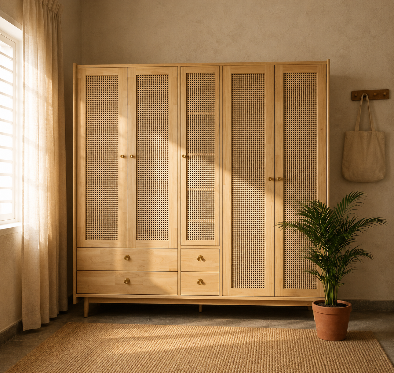 Tido - Rattan Cabinet