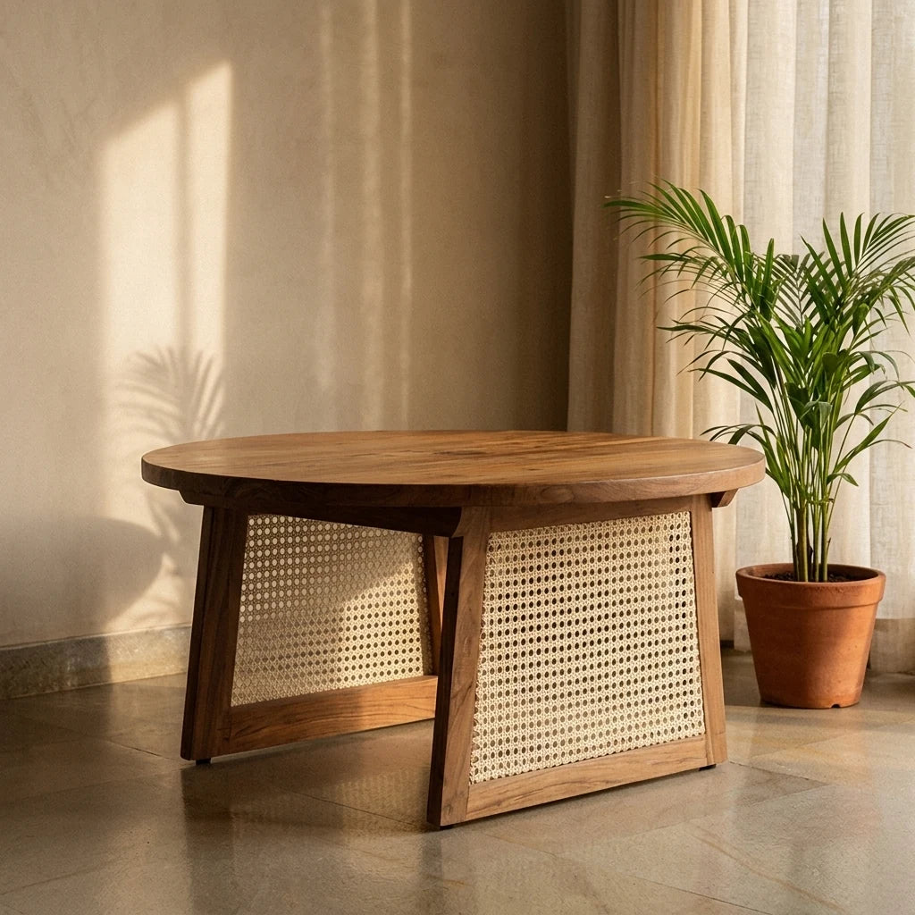 Scape - Rattan Coffee Table — detail shot