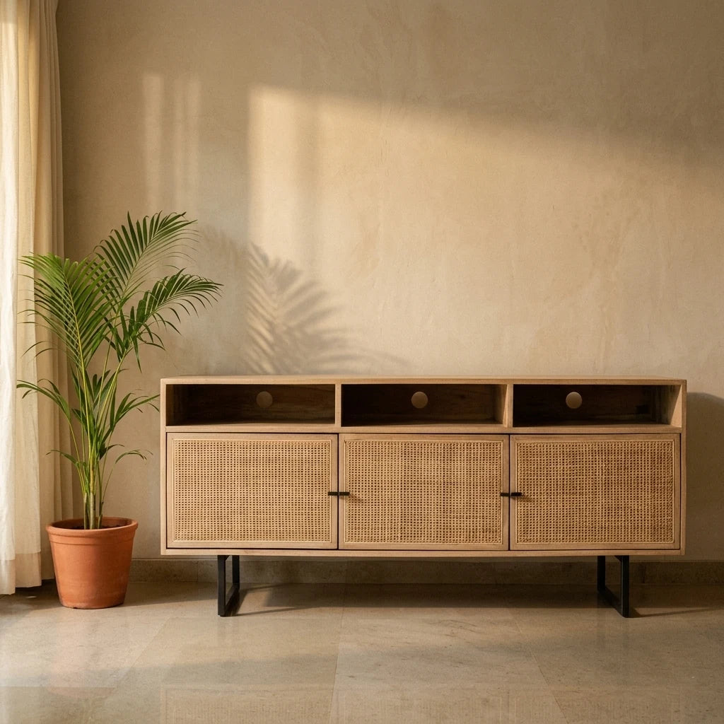 Kutai - Rattan Cabinet — detail shot