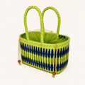 Palm Weave Rectangle Basket