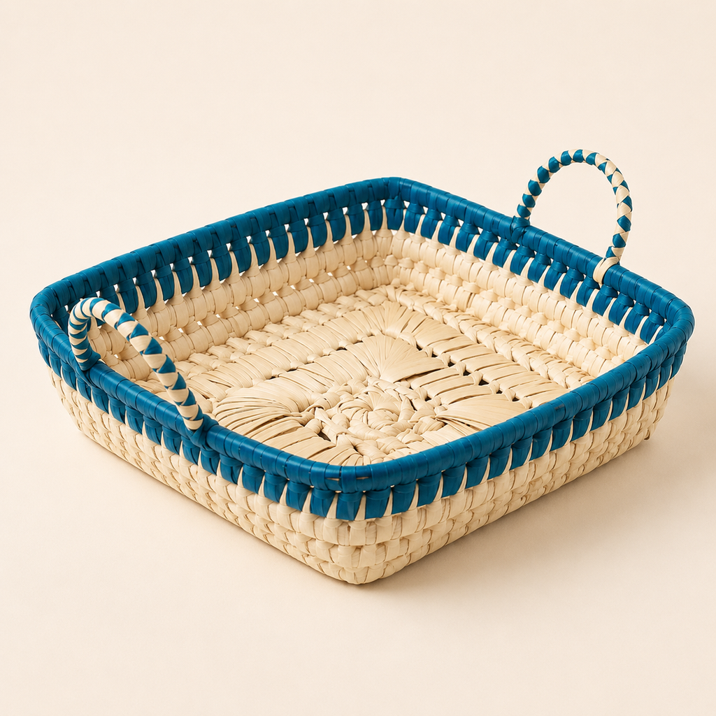 Palm hamper tray