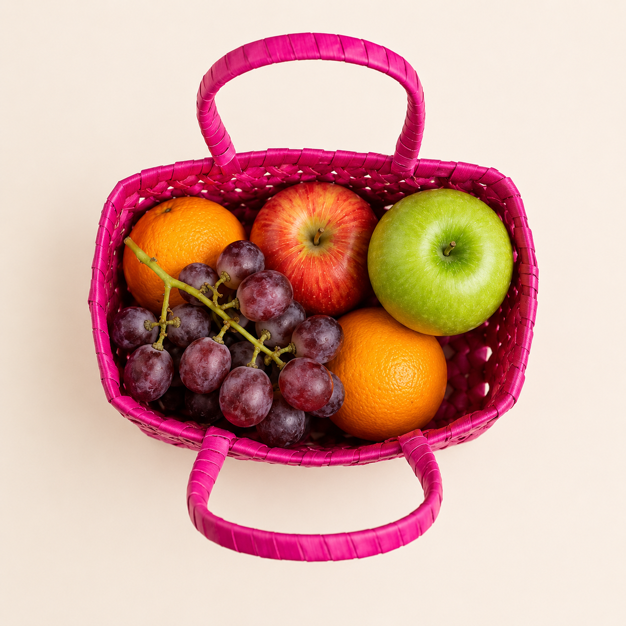 Palm Knot Carry Basket