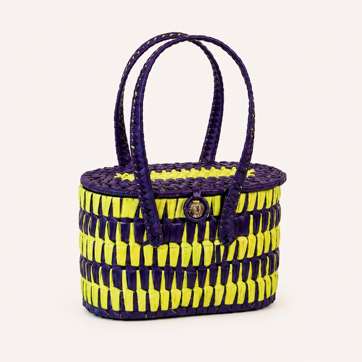 Heritage Keepsake Basket - palm leaf