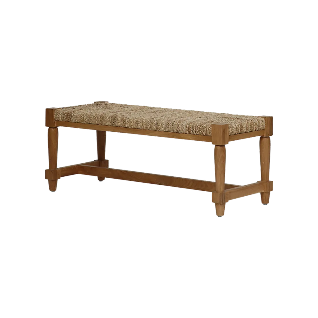 Rhaps - Banana Fiber Bench and Ottomans — product