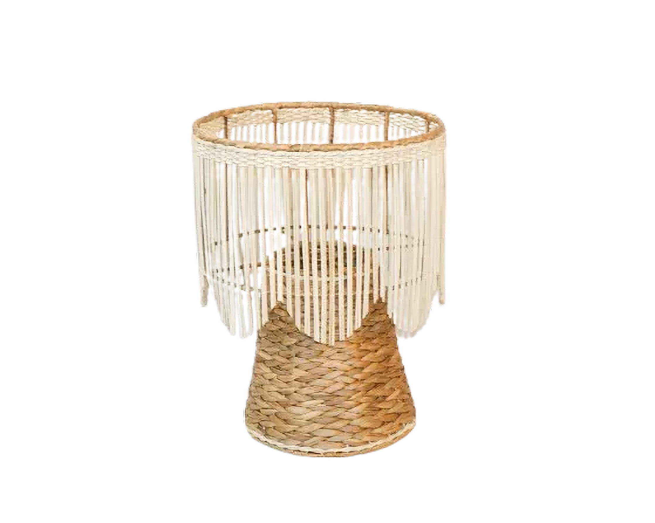 Eco-friendly Lamp - Water Hyacinth Mix Rattan