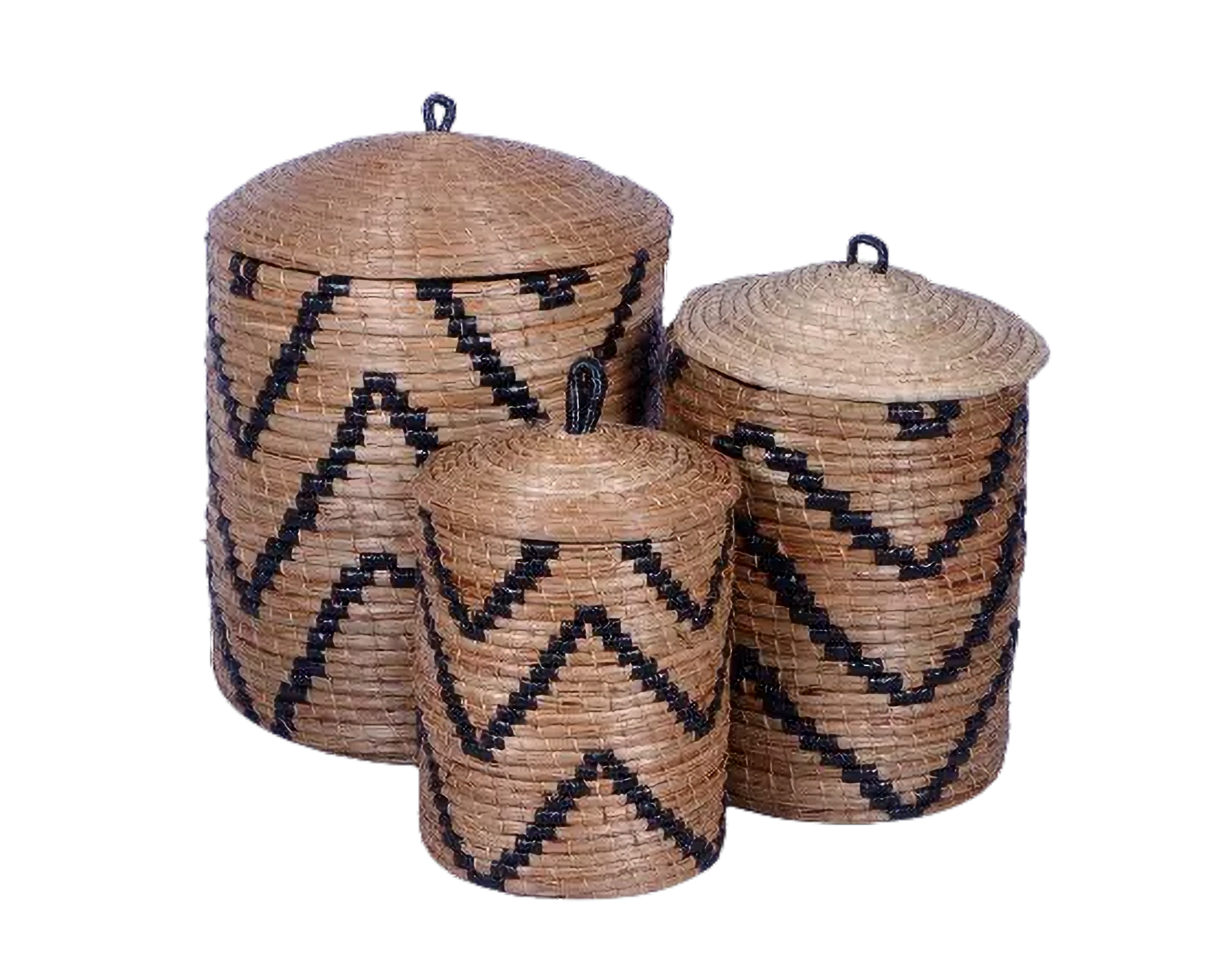 Eco-friendly Basket - Water Reed - Set Of 3