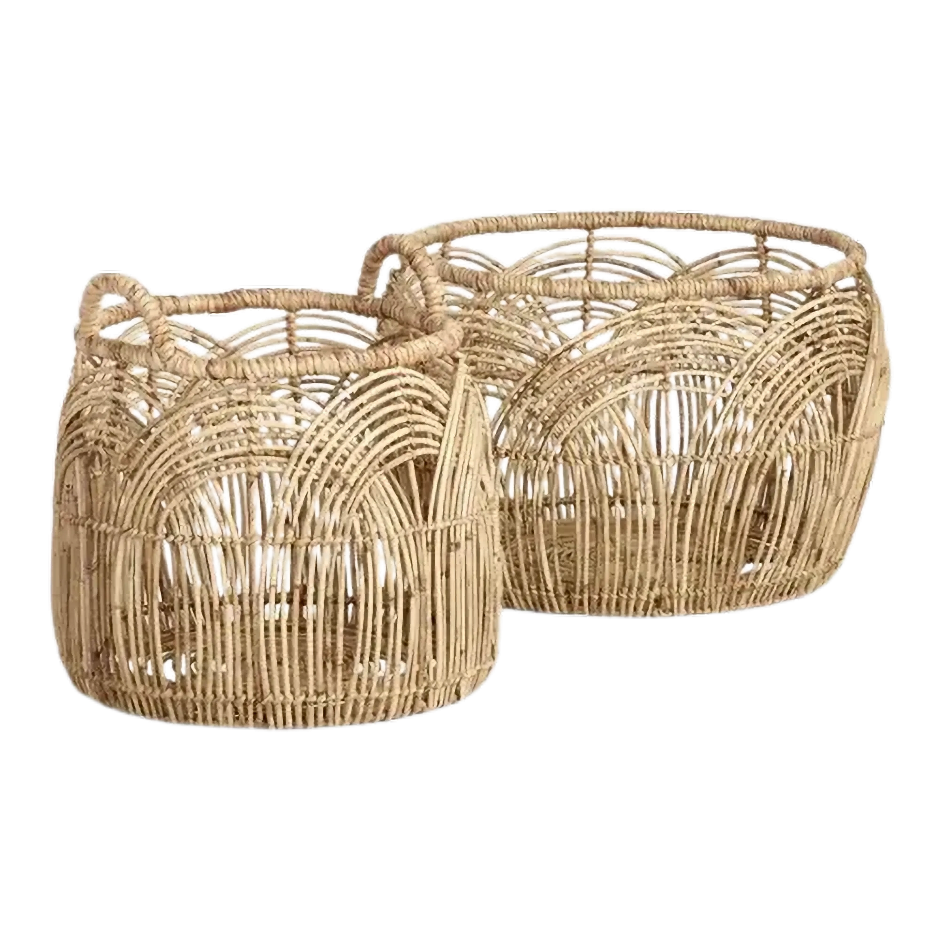 Eco-friendly Basket Opulent - Rattan