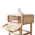 Brown - Rattan Side Tables