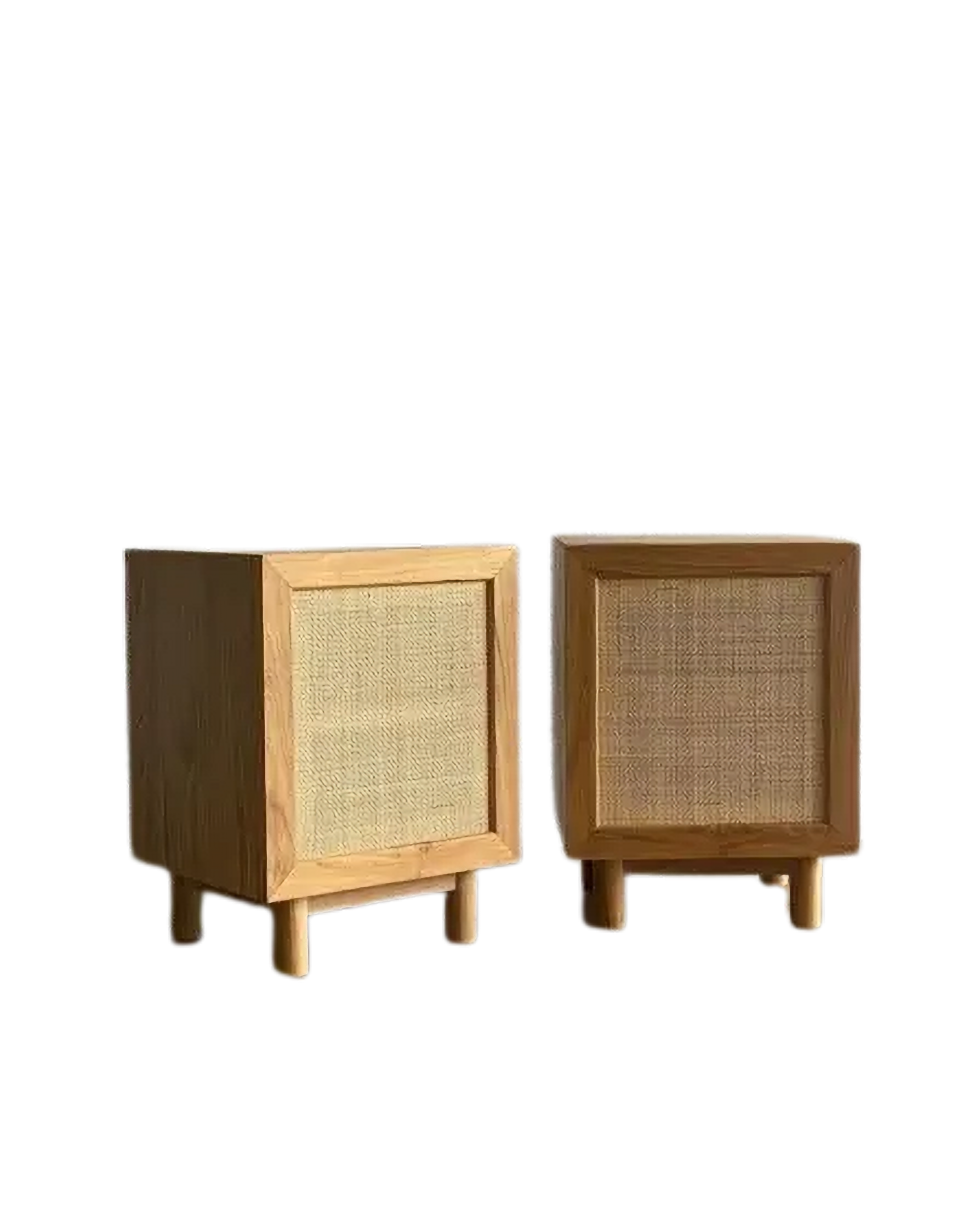 Madras- Rattan Side Tables