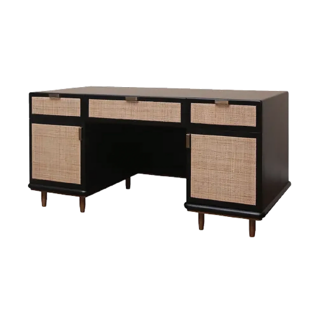 Borbo - Rattan Office Table — product