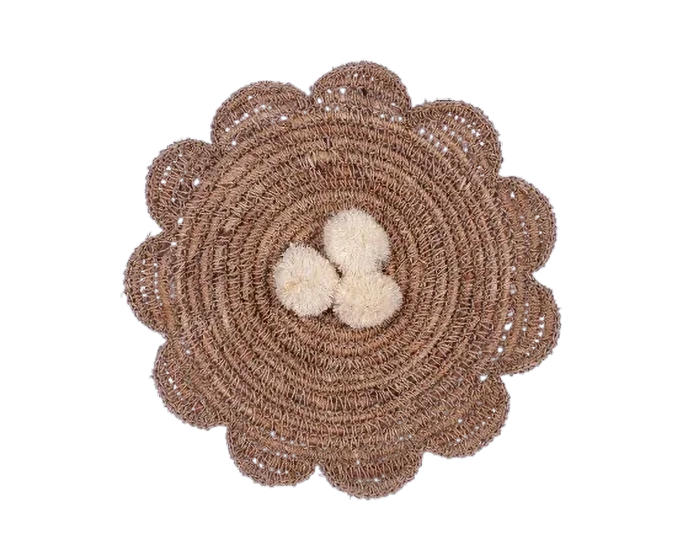 Eco-friendly Wall Decor - Banana Fiber Mix Sisal Plant