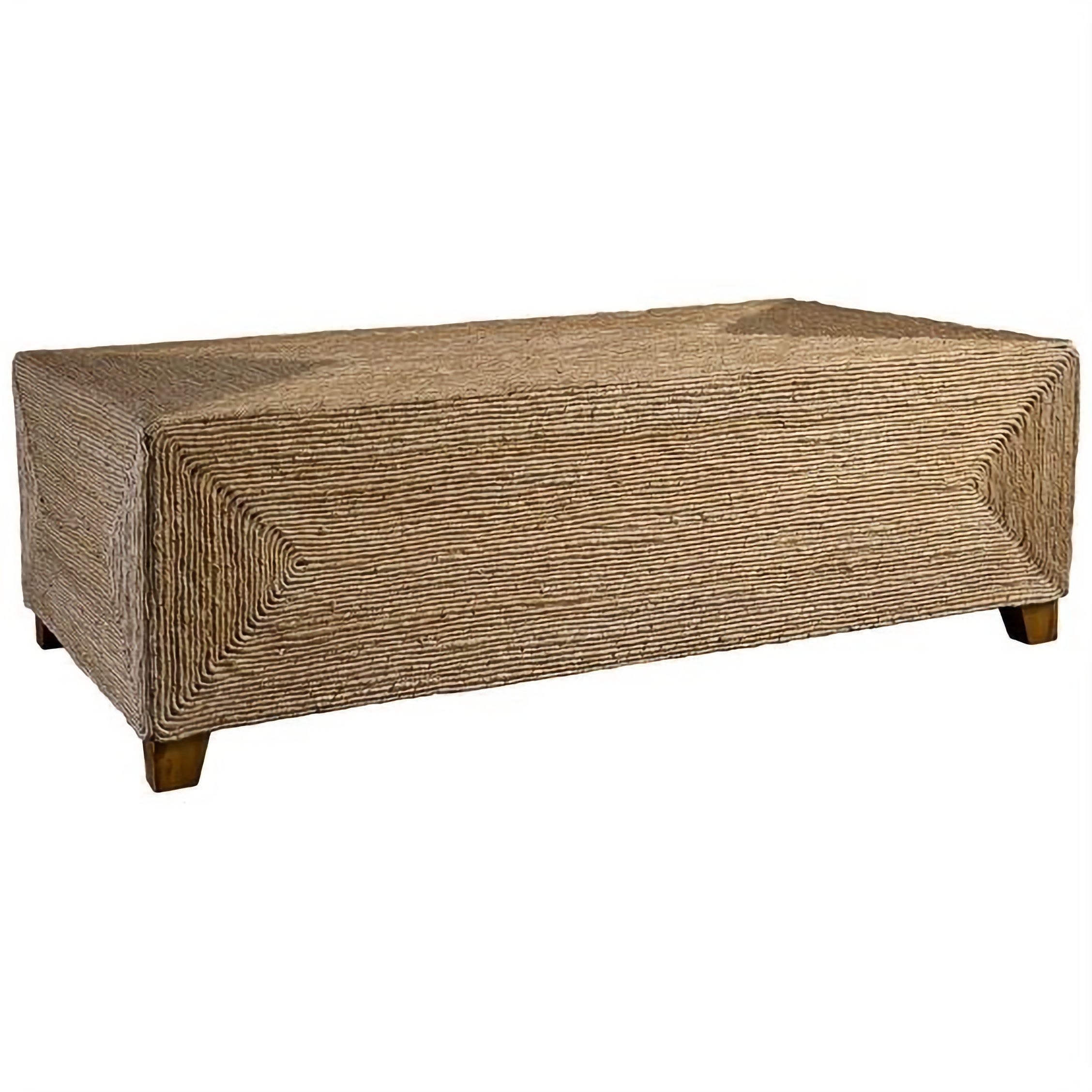 Grace - Banana Fiber Bench and Ottomans