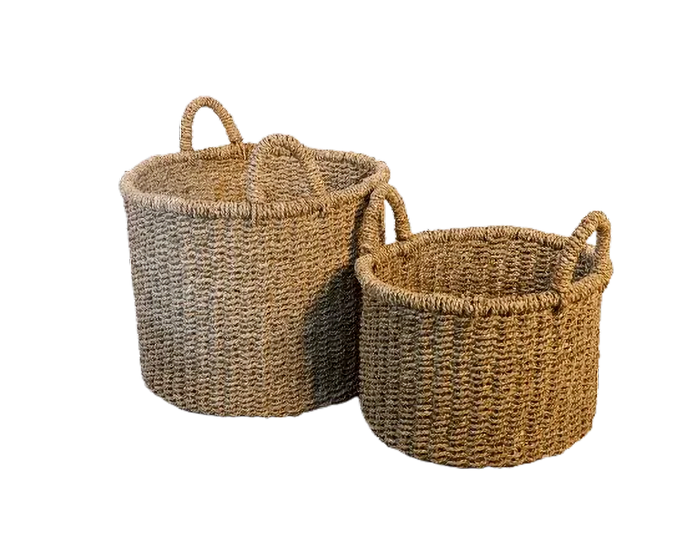 Eco-friendly Basket - Seagrass - Set Of 2