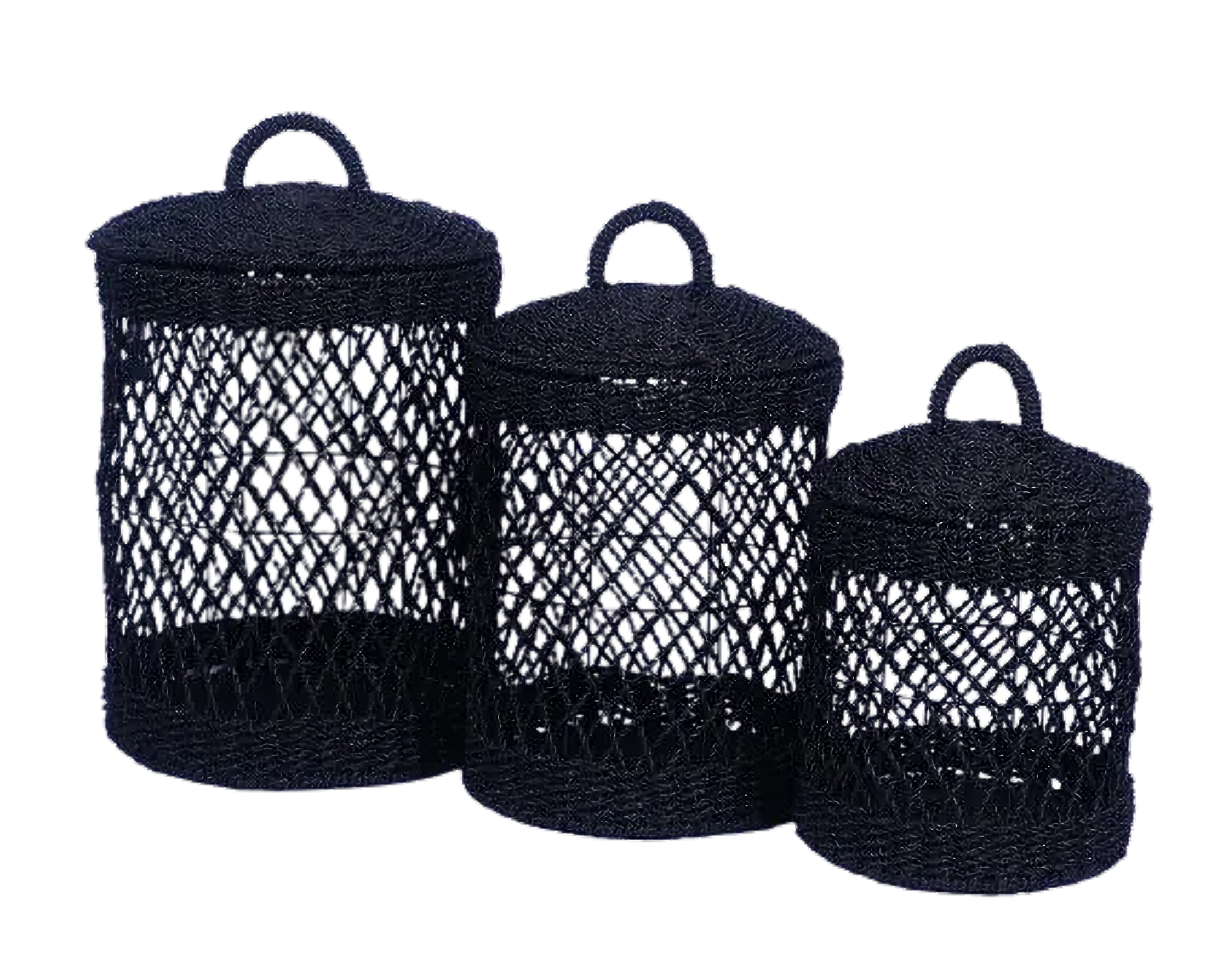 Eco-friendly Basket - Seagrass - Set Of 3
