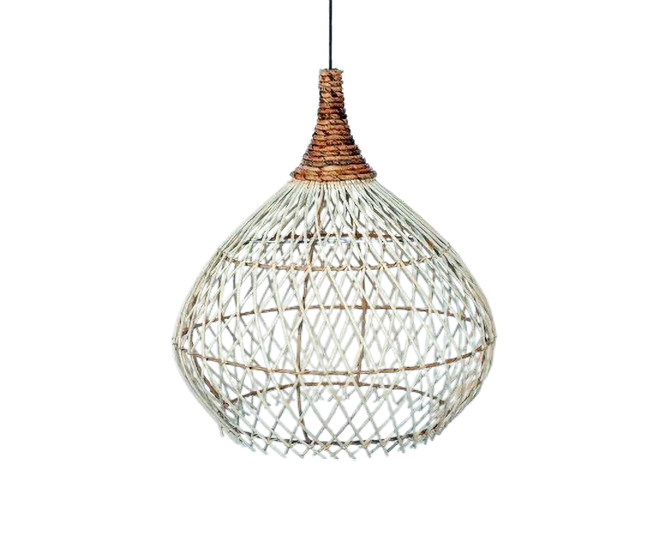 Eco-friendly Lamp - Rattan Mix Banana Fiber