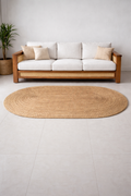 Oval Carpet (Water Hyacinth)