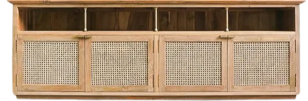 Crest - Rattan Entertainment Centres — product