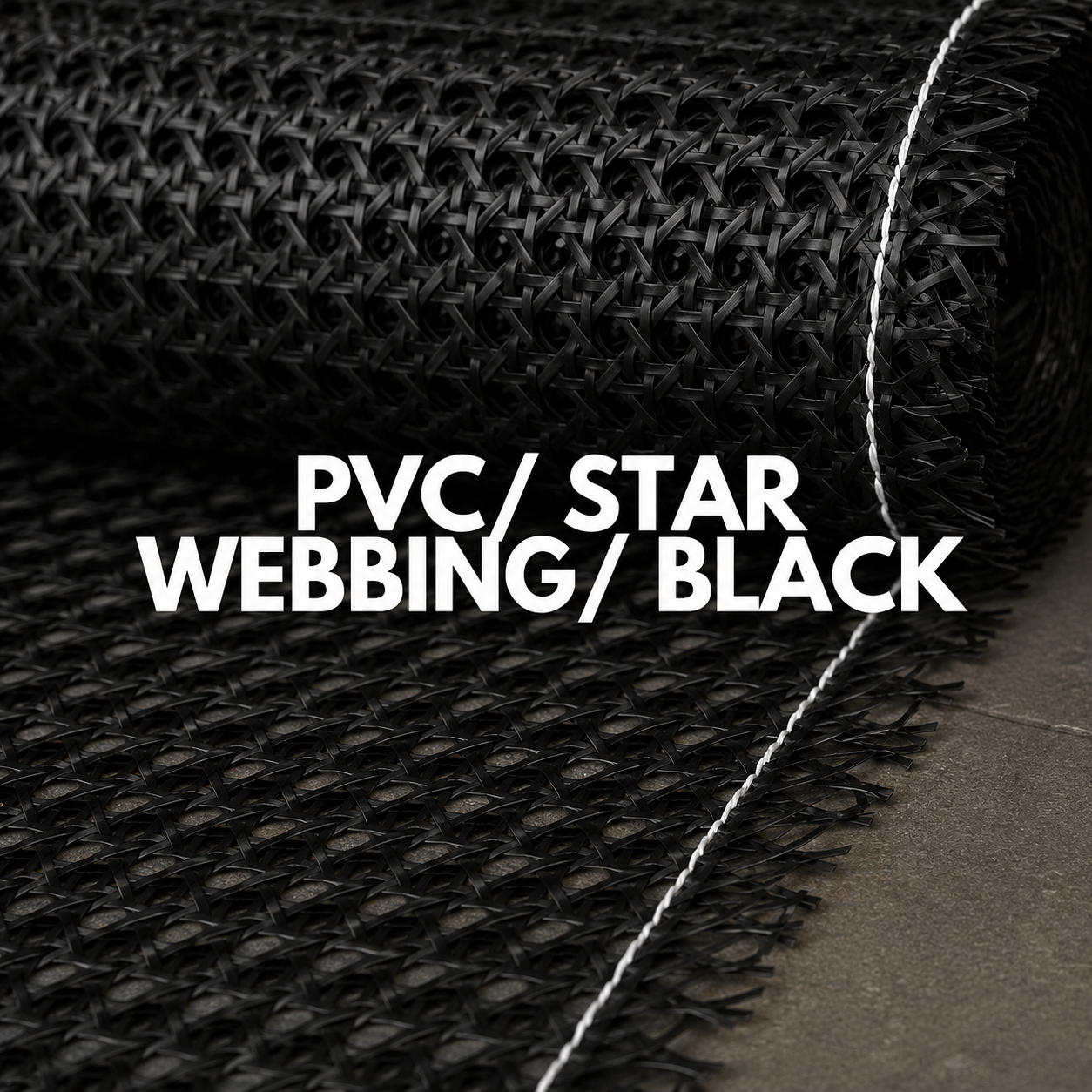 Rattan Roll - PVC - Star Webbing