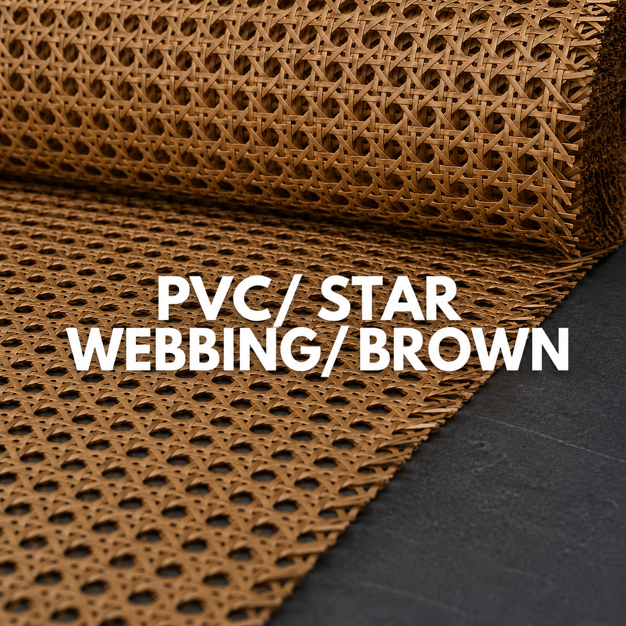 Rattan Roll - PVC - Star Webbing