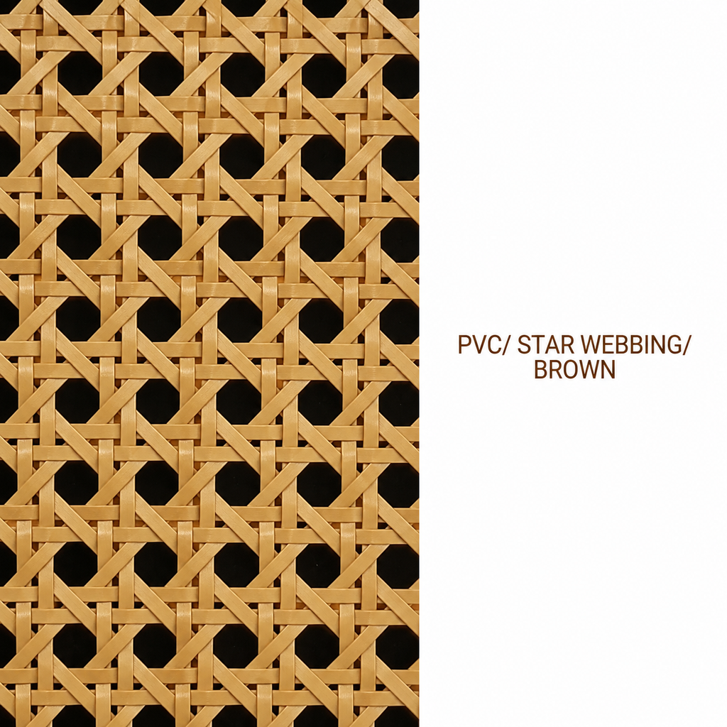 Rattan Roll - PVC - Star Webbing