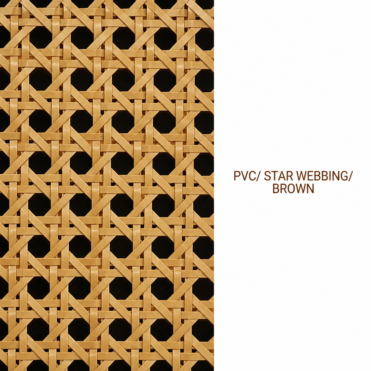 Rattan Roll - PVC - Star Webbing