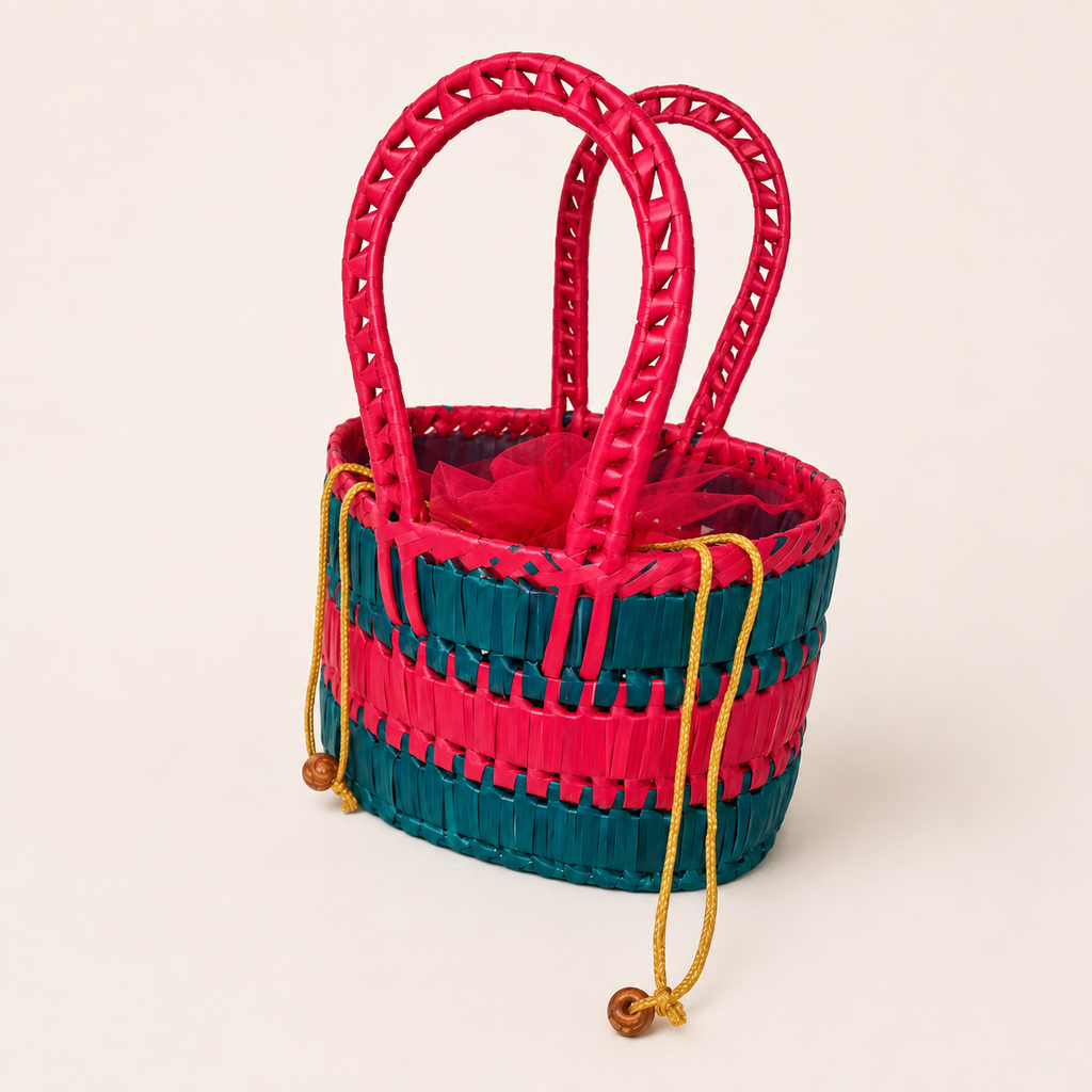 Palm fusion oval basket