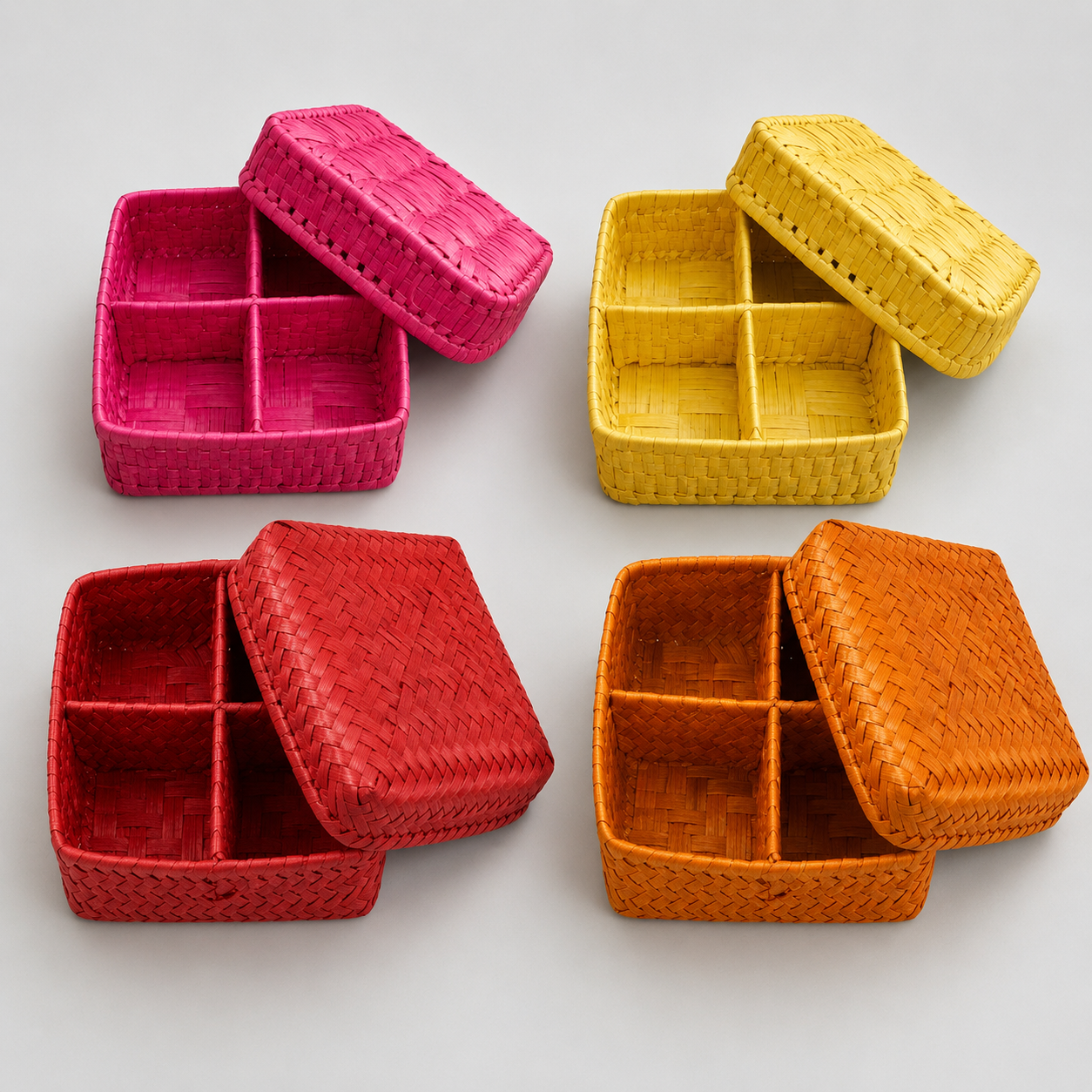 Quadra utility box - Palm leaf